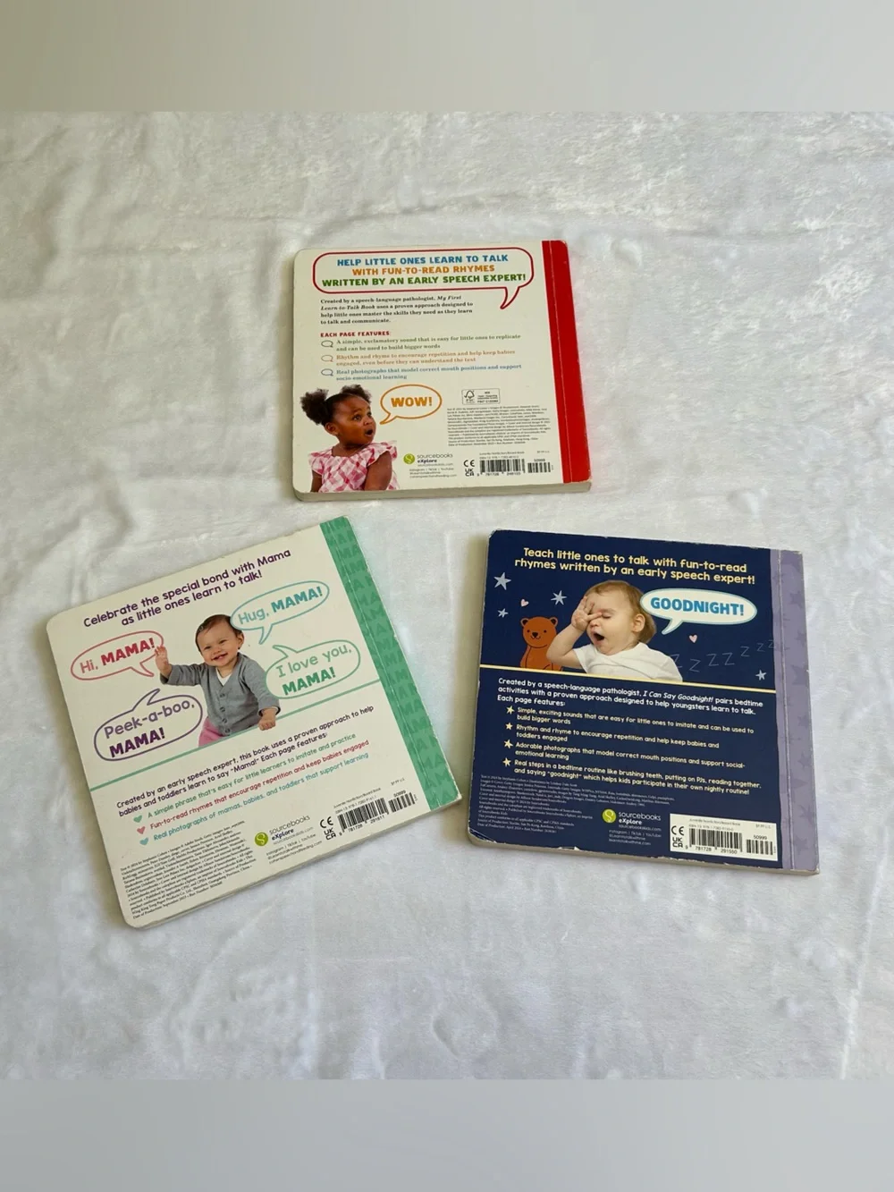 My First Learn to Talk Books Bundle 3 Board Books Stephanie Cohen - Picture 8 of 8